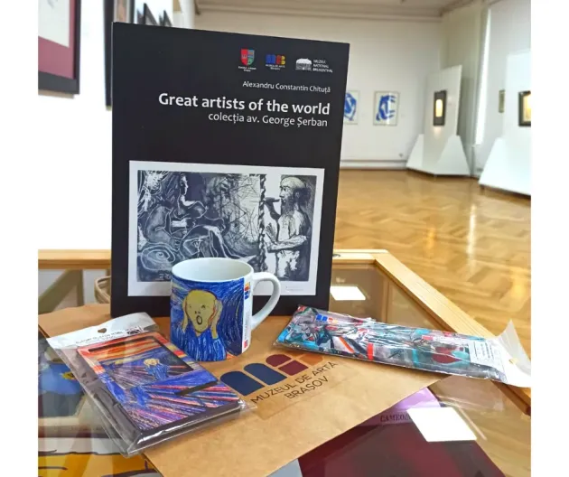 Muzeul de Artă Braşov rămâne deschis şi în „scenariul roşu”. O tombolă cu suveniruri personalizate cu lucrări de artă, pentru cei care îi trec pragul până pe 6 martie