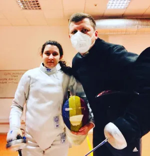 Ştefania Lopătaru, la un pas de medalie la Campionatul Naţional de cadeţi de la Bucureşti