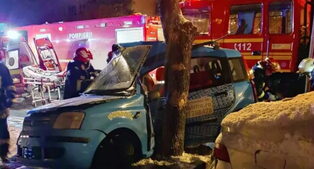 O zi de iarnă în primăvară: 5 accidente în „baba 5”