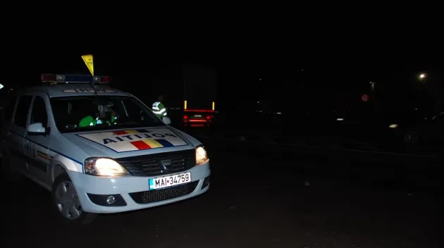 Hoghiz: Fără permis, la o oră în care Poliţia opreşte cam orice circulă pe stradă