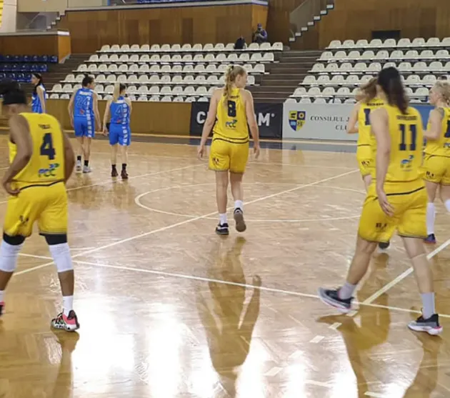 Olimpia CSU a pierdut duelul pentru locul trei cu FCC Baschet Arad