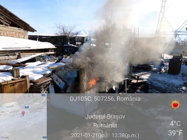 Furnalul care a adus nori negri Victoria: un individ s-a apucat să ardă frigidere   