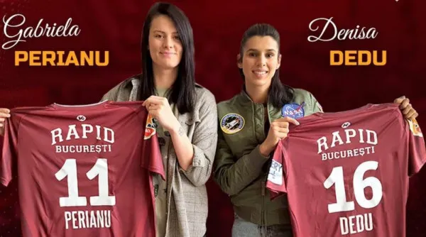 Denisa Dedu, oficial la Rapid București