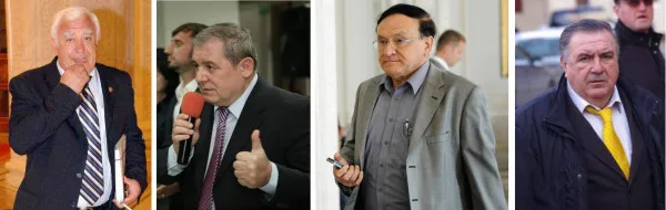 Procesul pentru 3.100 de lei/lună/mandat: Bran, Căncescu, Cismaru şi Stănescu, foşti lideri politici ai Braşovului, au dat în judecată Parlamentul să îşi recupereze pensiile speciale