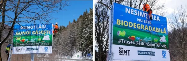 Avem și prima parcare cu bun simț. Pe DN1, la intrare în Brașov