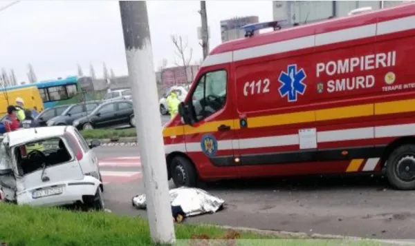DN1: Șofer, 47 de ani, decedat pe loc