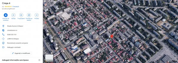 Aplicaţia Google Maps va fi folosită pentru evaluarea cererilor de înscriere la creşe