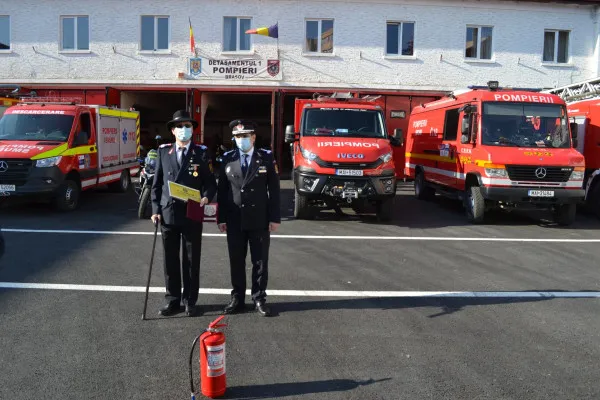S-a retras adjunctul ISU Braşov, fost şef al pompierilor din Făgăraş