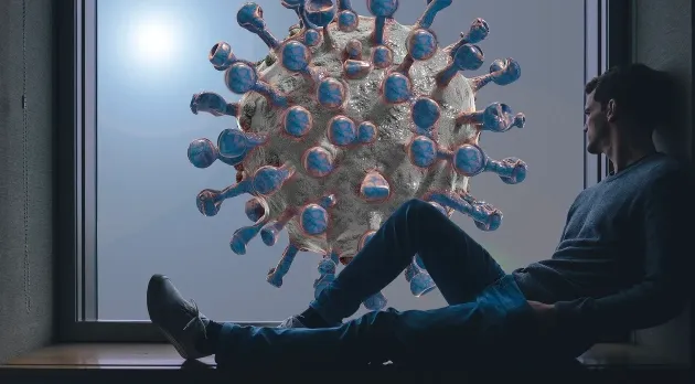 Unul din trei supravieţuitori ai unei forme severe de COVID, diagnosticat cu o afecţiune mintală