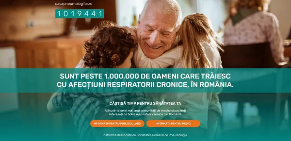 casapneumologilor.ro, platformă pentru pacienţii cu afecţiuni cronice respiratorii din România