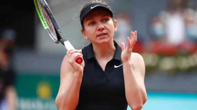Halep, tablou complicat la Roma