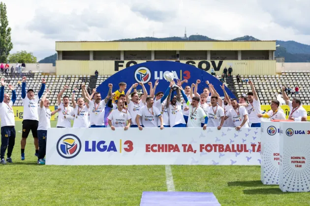 Corona a câştigat returul cu Vediţa Coloneşti şi a urcat în Liga a 2-a, după patru victorii în playoff
