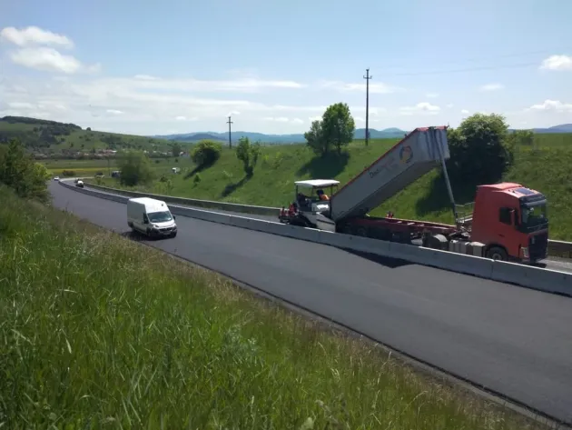 DN13: 10 km „ca noi” în zona Rupea