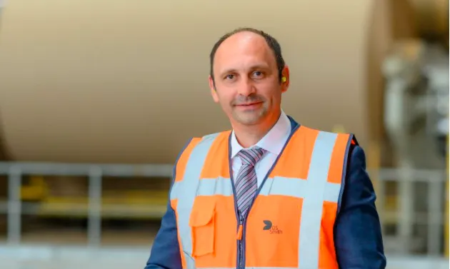 DS Smith a schimbat directorul fabricii de hârtie pentru ambalaje din Zărneşti