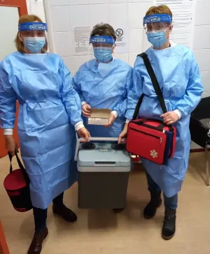 309.468 de doze de vaccin administrate la Braşov. Intenţia de vaccinare se menţine la peste 200 pe zi