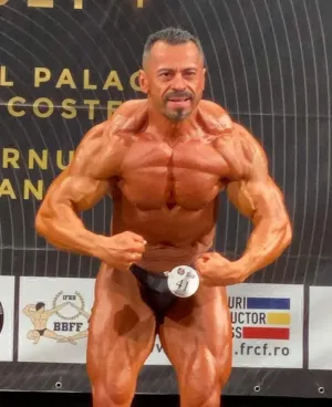 Ionuţ Caracudă, vicecampion balcanic la culturism
