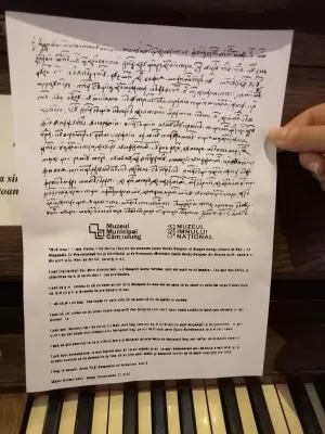 Primarul din Câmpulung şi cel al Braşovului vor „reconstitui” o scrisoare de acum 500 de ani
