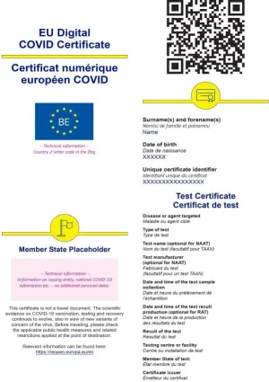 Certificatul digital european COVID, de la 1 iulie şi la noi