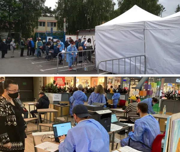 Vaccinarea în judeţ: Sânpetru, Braşov, Cristian - în top, Apaţa, Ungra, Augustin - codaşe