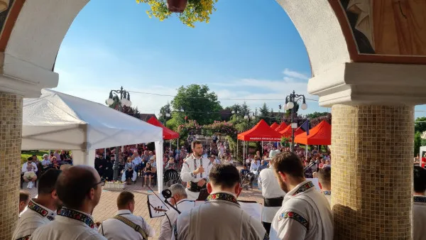 Slujbă specială pentru patronii orașului