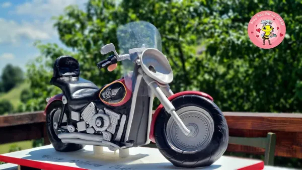 Un „Harley Davidson” la poartă: Producătorul BBC Charlie Ottley a avut parte de o vizită surpriză, de ziua lui, la casa din Şirnea