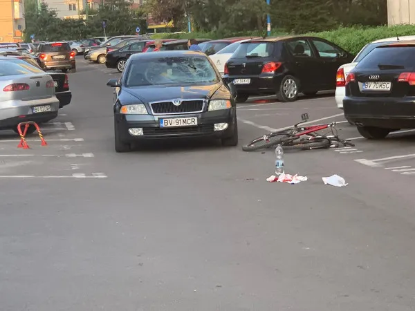 Ora şi biciclistul-victimă