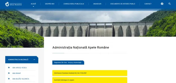 „Apele Române” au intrat în era digitală: Braşovenii pot obţine online avize sau autorizaţii de la Sistemul de Gospodărire a Apelor