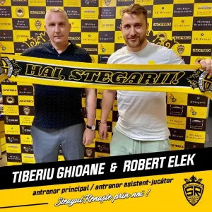 SR-ul şi-a prezentat noul staff: Tibi Ghioane principal, Robert Elek secund