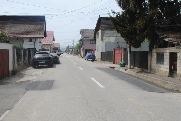 A început numărarea maşinilor de pe străzile Râşnovului