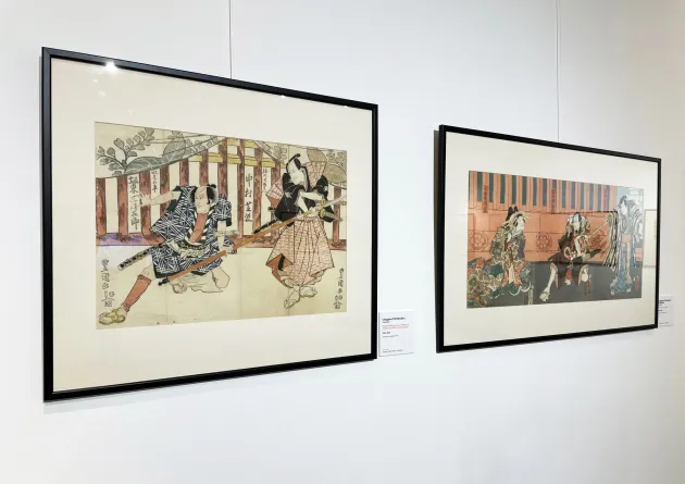 Maeştrii stampei japoneze, expuşi la Braşov