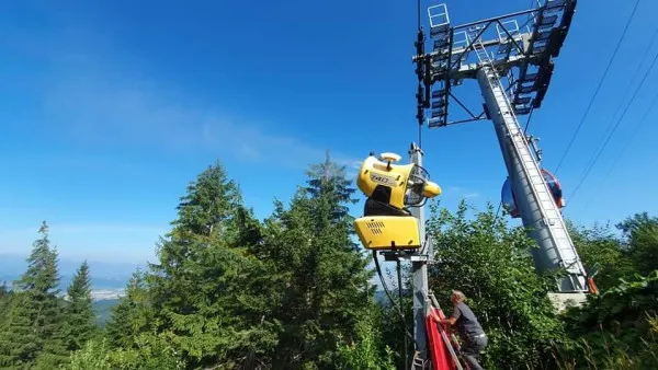 Braşovul a început să pregătească domeniul schiabil pentru sezonul 2021 – 2022 