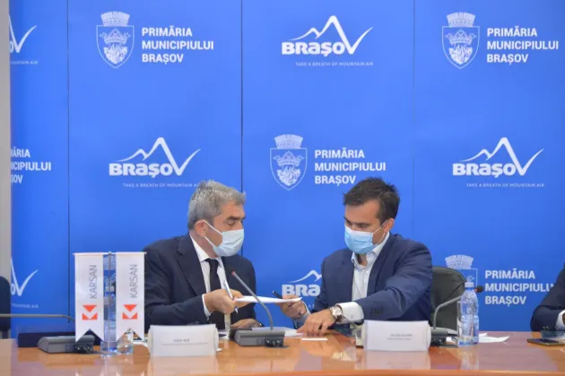 Cât costă o „linie verde” a Braşovului: 9 milioane de euro, 12 autobuze electrice, Poienelor - Stadionul Municipal, din iulie 2022