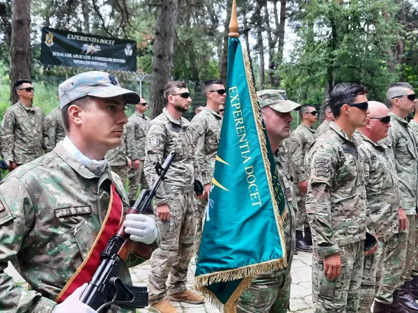 Unitatea de formare de la Vlădeni a mai format un contingent de militari pentru trupele speciale