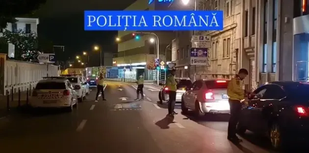 Cu permisul suspendat, la volan, în centrul Braşovului