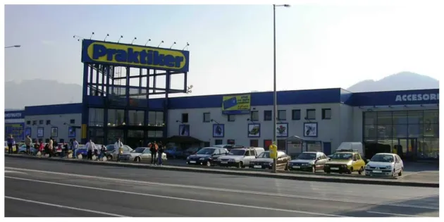 Amenajarea noului Leroy Merlin din Braşov, la faza obţinerii avizului de la Circulaţie