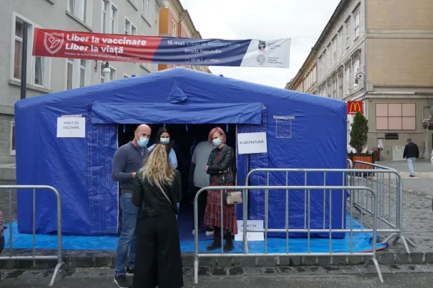 Aproape 169.000 de persoane, imunizate împotriva Covid, la Braşov