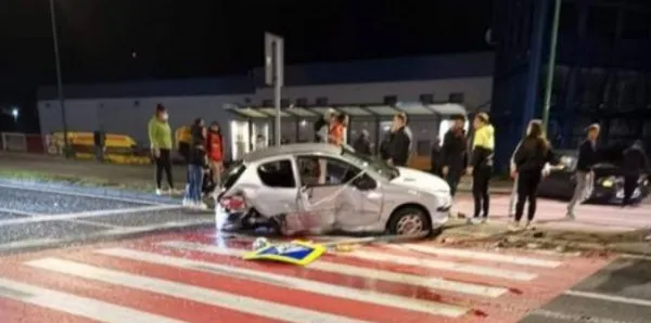 Calea Bucureşti: 3 şoferi, 2 la spital