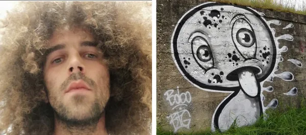 Până la terminarea liceului, mâzgâlise toţi pereţii din Braşov