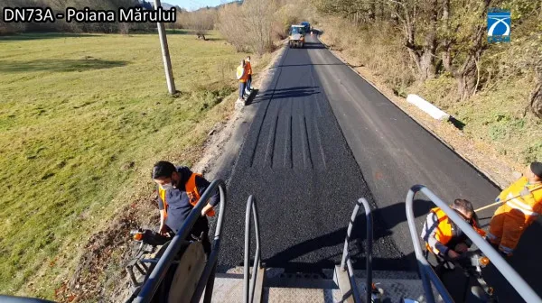 DN 73A a intrat în reparaţii