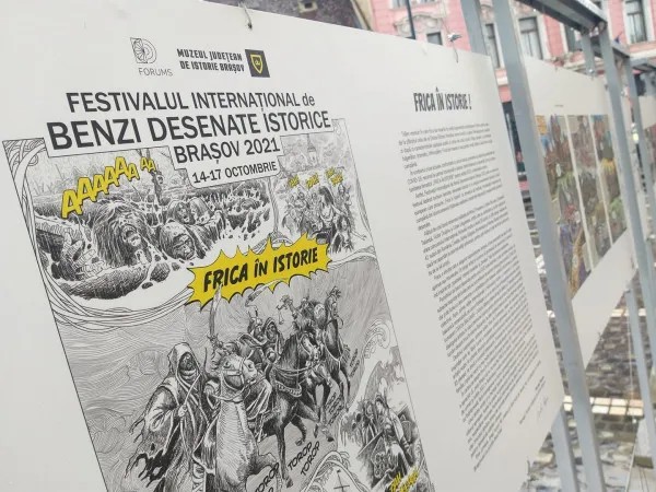 Până duminică, la Braşov: Frica în istorie, şi-n benzi desenate