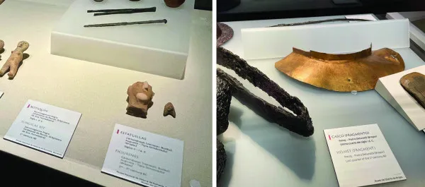 Două artefacte descoperite în judeţul Braşov, prezentate într-o expoziţie la Madrid, la sfârşitul lunii