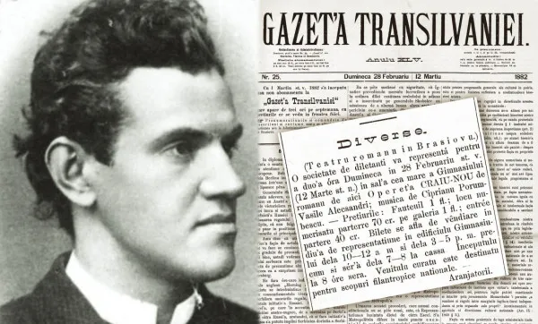 Viaţa lui Ciprian Porumbescu la Braşov