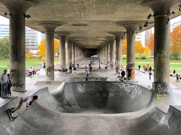Cu Fartecul, pe Facebook: Coliban a cerut şi a primit 3.000 de semnături pentru a-şi duce din nou în CL proiectul pentru un skate sub celebrul pasaj