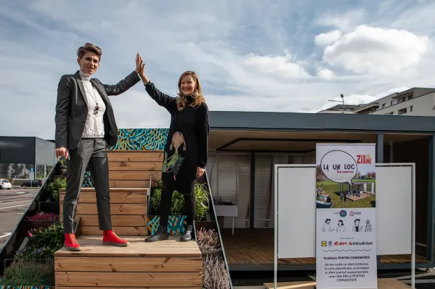 Banca de la sat, în hub-ul la oraş: cartierul Tractorul experimentează un nou concept menit să aducă oamenii „LaUnLoc”