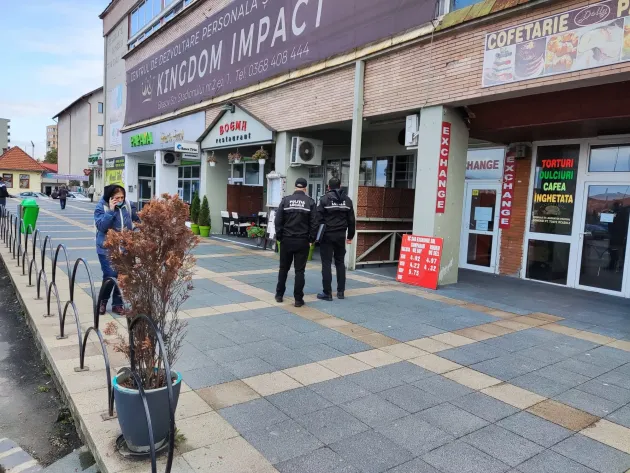 Controale ale Poliţiei în baruri, restaurante şi cafenele: 70 de unităţi, 32 de amenzi