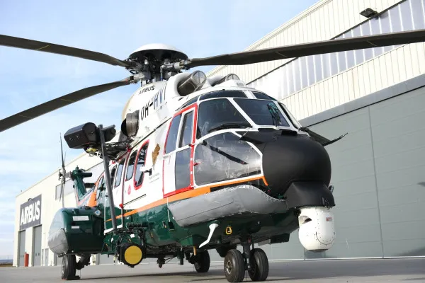 Airbus a modernizat la Ghimbav două elicoptere Super Puma pentru Poliţia de Frontieră din Finlanda