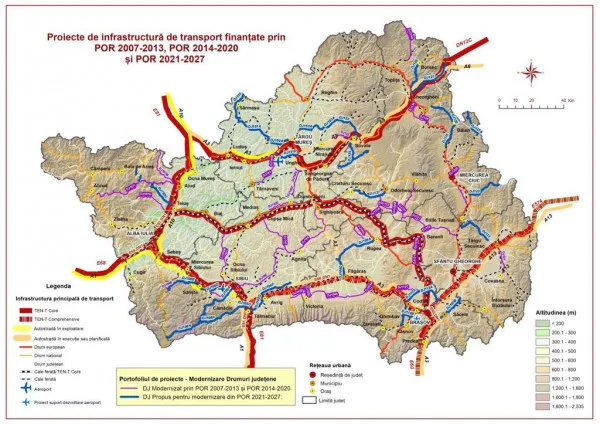 INFORMAŢIE DE PRESĂ - Peste 700 de kilometri de căi rutiere se modernizează acum cu fonduri europene