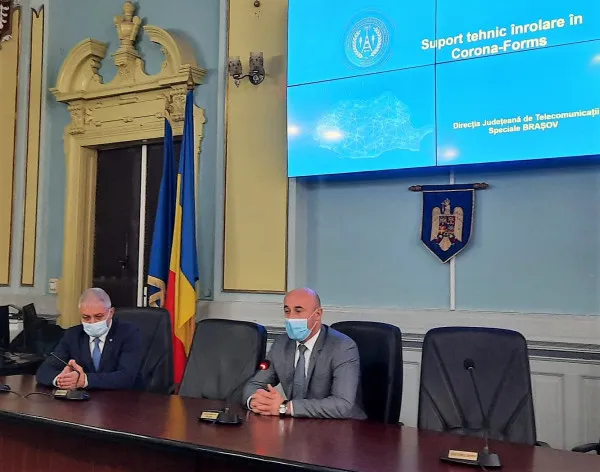 Regulile testării rapide, prezentate de STS la Prefectura Braşov
