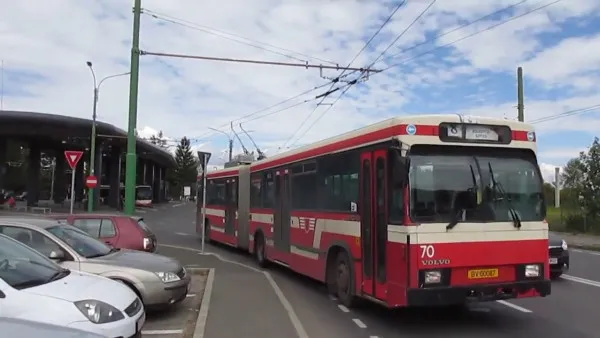 Troleibuzele Volvo ale RATBV din Braşov, scoase „la pensie”