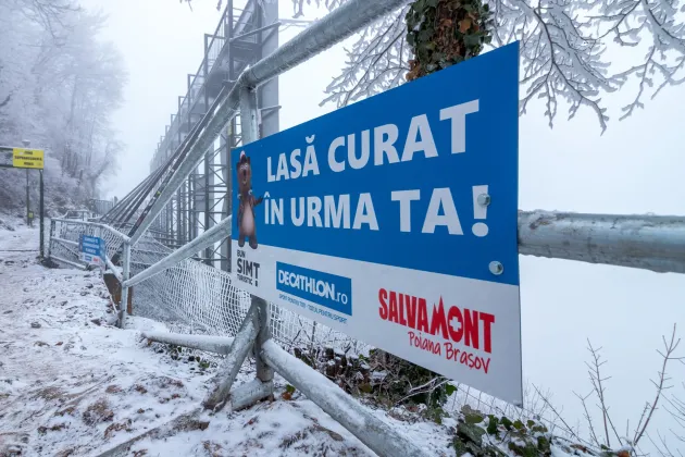 Poteca de pe Tâmpa, mai sigură cu ajutorul „bun-simţ turistic”